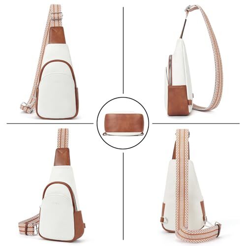 Small Sling Bag For Women Crossbody Faux Leather Fashion Waist Packs With Guitar - Picture 6 of 9