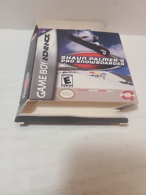GBA Shaun Palmer Pro boarder 北米版 未開封 Shaun Palmer's Pro Snowboarder Nintendo Game Boy Advance GBA