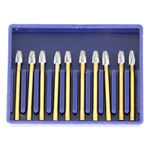 10 Pcs Dental Carbide Steel Trimming Finishing Burs Tungsten Bur FG Handpiece - Afbeelding 51 van 193