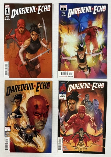 DAREDEVIL and ECHO # 1 2 3 4 COMPLETE SET RUN - Marvel COMIC BOOKS 2023