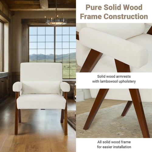 Sessel Loungesessel Polstersessel Armlehnen Gepolstert Sessel Modern Einzelsofa - Bild 13 von 41