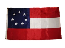 4x6 1st National Stars And Bars 7 Star Premium Quality Flag 4'x6' ft banner 