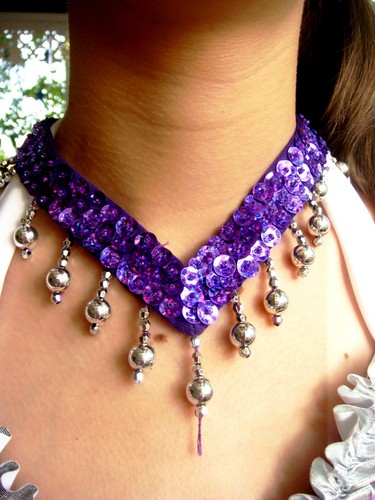 Elegante collar Cosplay/Carnaval/Fiesta Disfraz/Accesorios de animadora/Accesorios - Imagen 12 de 18