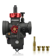 NIBBI Racing Carburetor PE22mm Flange For 110cc 125cc 140cc Lifan Apollo KLX SSR
