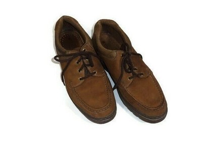 mens brown casual lace up shoes