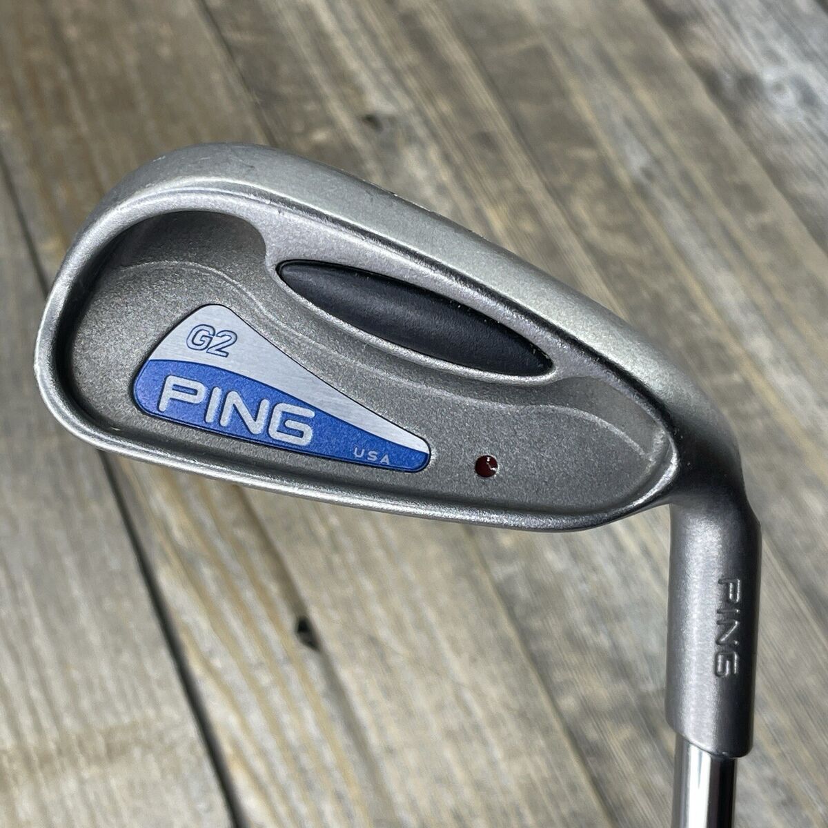 Ping G Series Maroon Dot 6 Iron Regular Steel Shaft Champ Grip Ping G Series Maroon Dot 6 Iron Regular Steel Shaft Champ Grip
