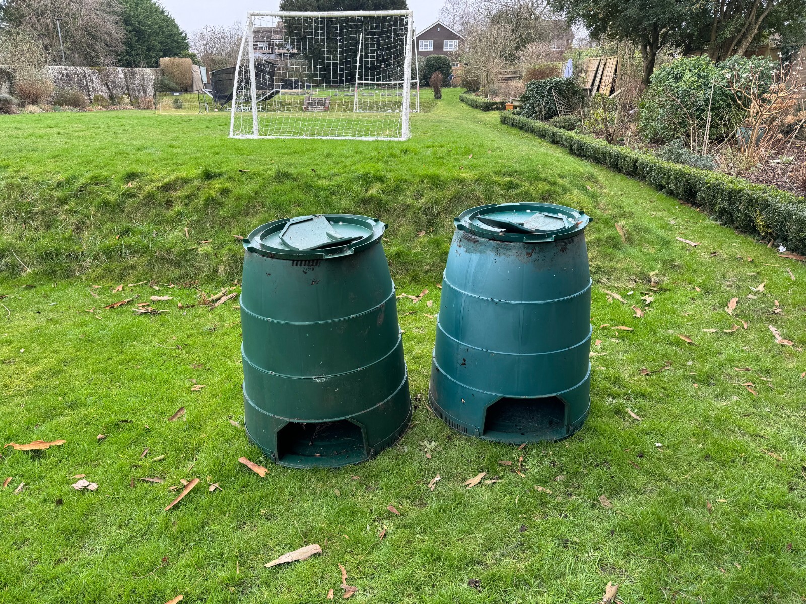 TWO Green Johanna Compost Bin Hot Composting Food Waste USED eBay