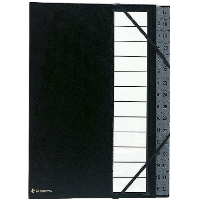Exacompta A4 Monthly Folder Multipart File Expanding 32 Section Ordonator 56032E