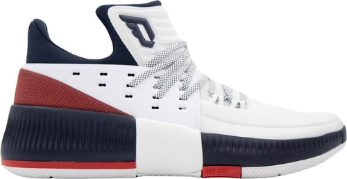 adidas Dame X 10 Damian Lillard Zero Metallic White Black Men