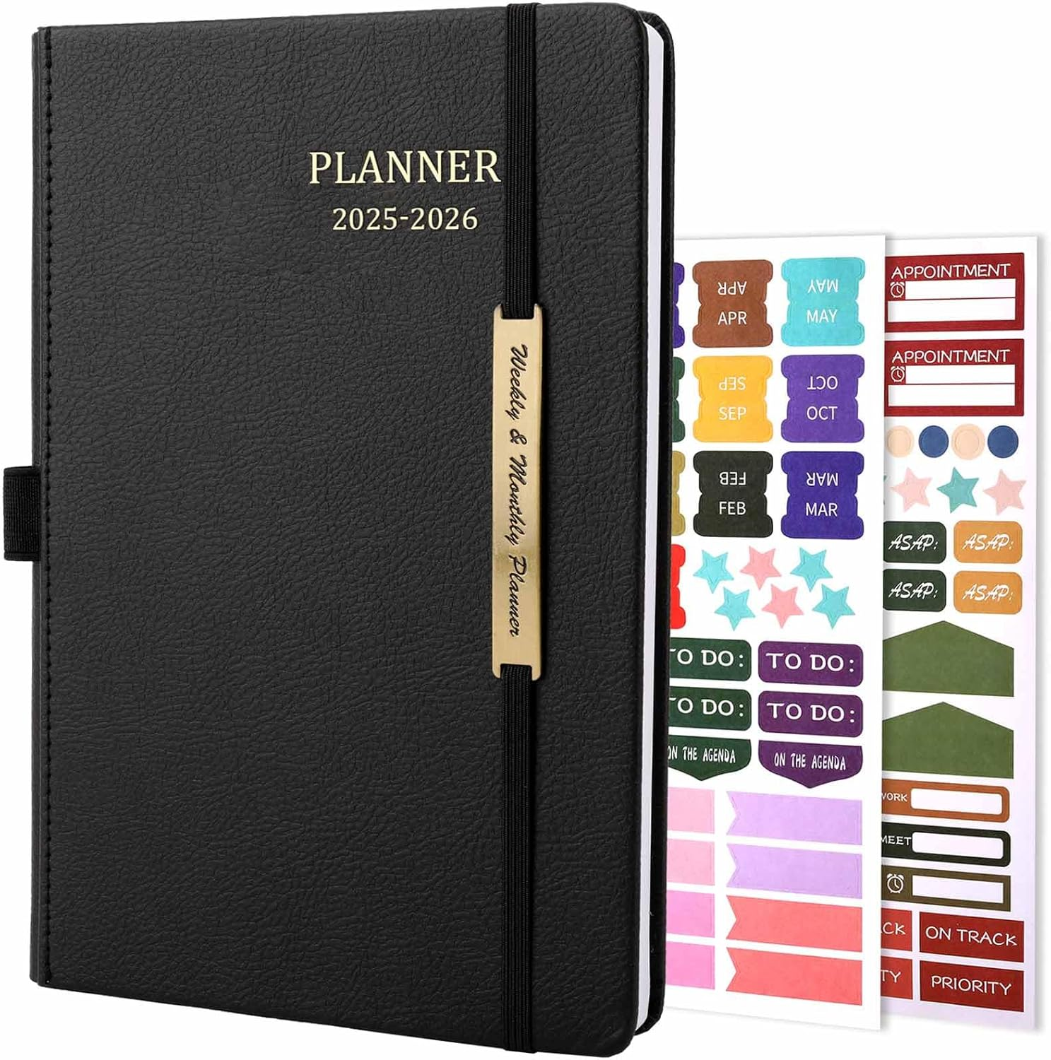 Planner 2025-2026, Jan 2025 - Jun 2026 Weekly Monthly Planner - 2025-2026 Planne