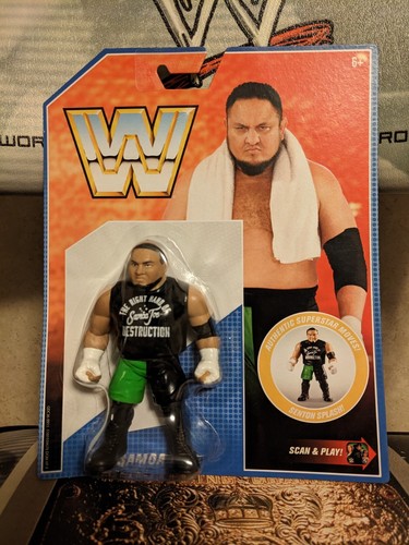 WWE Mattel Retro Series 9 Samoa Joe Brand New MOC ...