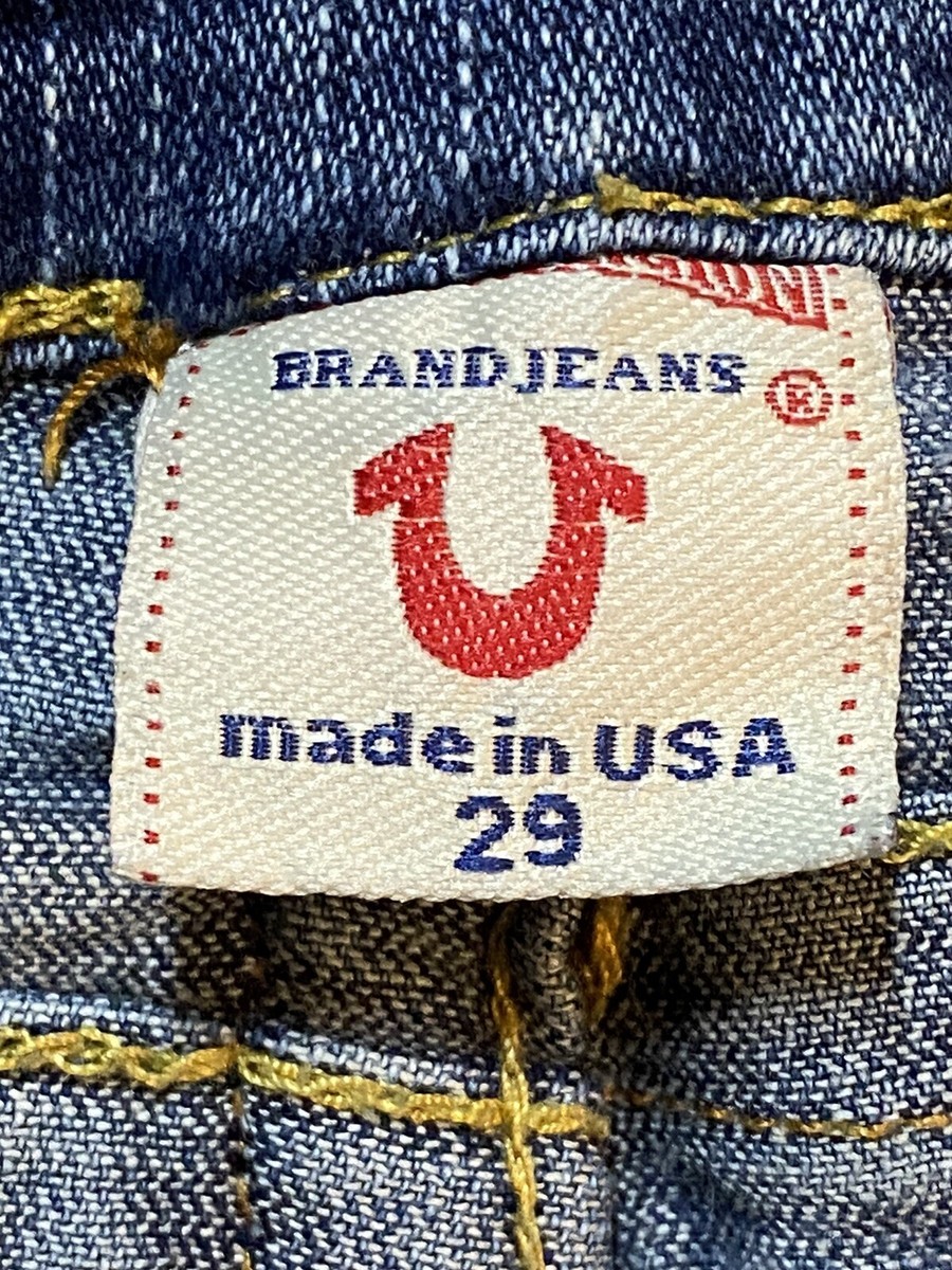 True Religion World Tour Jeans Womens Size 29X32 RN#108474