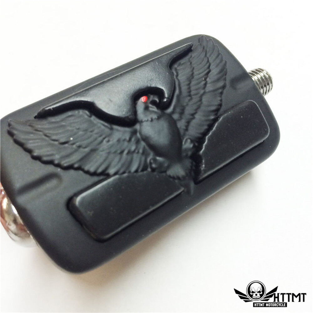 HTTMT- Black Eagle FootPeg shifter peg For Harley Fat Boy Electra