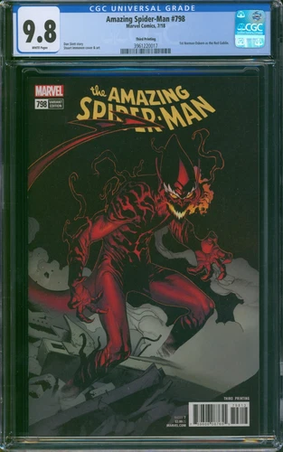 Amazing Spider-Man #798 3rd Printing - CGC 9.8 NM/M - 1st Red Goblin!!!