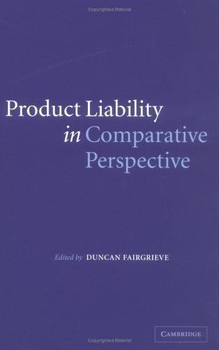 Product Liability Comparative Perspective Essential Mathematics D… 9780521847230