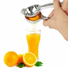 Stainless Steel Lemon Squeezer Orange Lime Juicer Hand Press Tool Kitchen & Bar