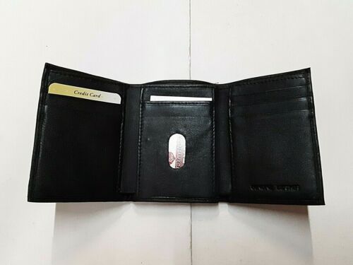 Los Angeles Dodgers MLB " White LA " Embroidered Leather Tri-fold Wallet - Picture 3 of 4
