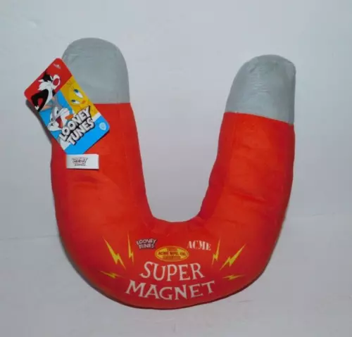 NWT LOONEY TUNES ACME SUPER MAGNET PLUSH TOY BY THE TOY FACTORY
