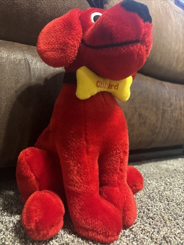 Clifford the Big Red Dog Standing Plush Soft Toy Stuffed Animal 12" - Picture 2 of 4