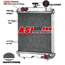 Aluminum Radiator Fits Kubota U25S U25-3S Excavator RB411-42300 RB41142300