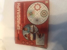 Vintage Kenner Spirograph Set #401 Drawing Game 1967 Red Tray Near Complete