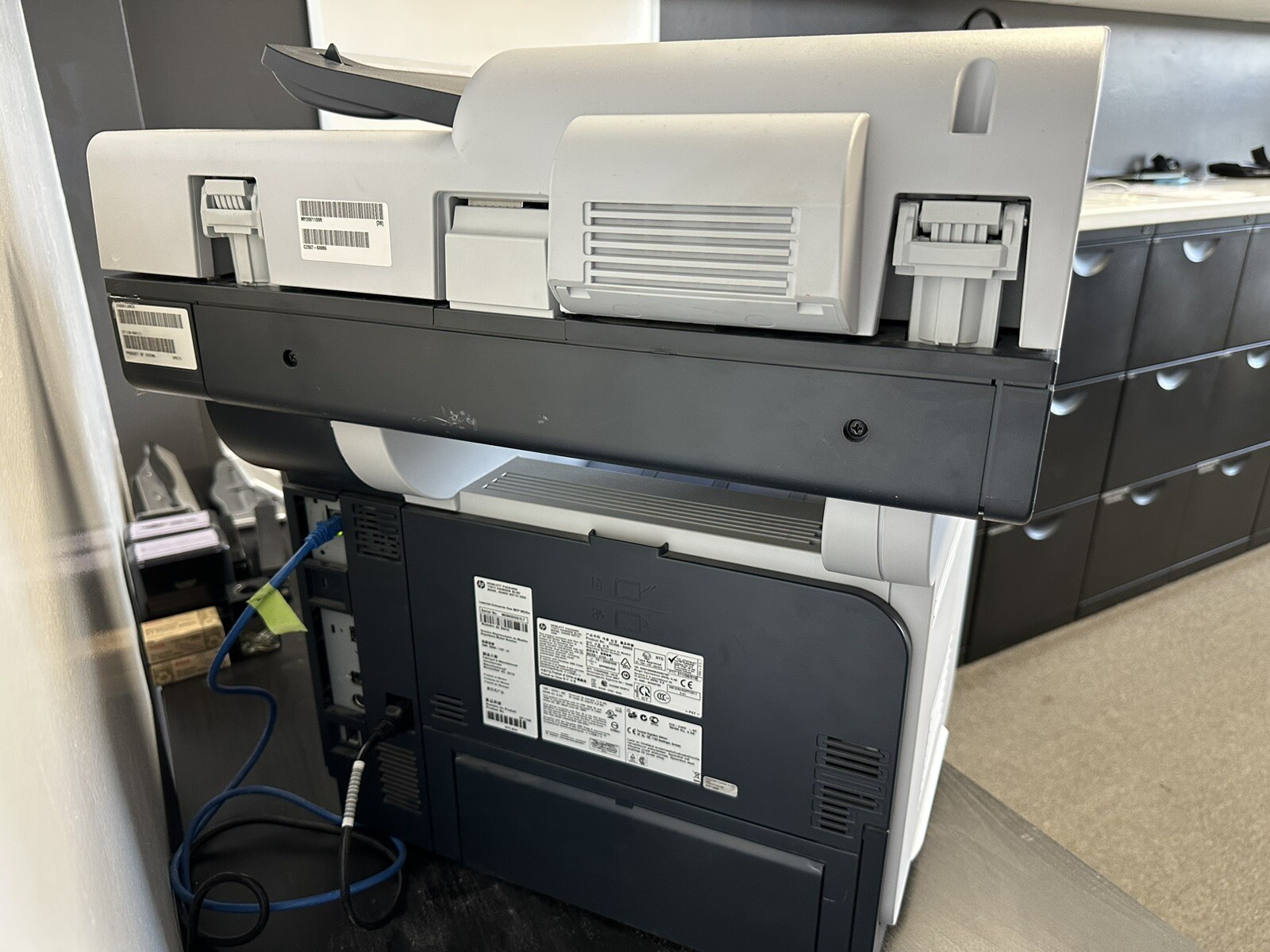 HP Laserjet Enterprise Flow MFP M525 AllInOne Monochrome Printer (FOR