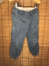 tea boys size 4 elastic waist blue joggers