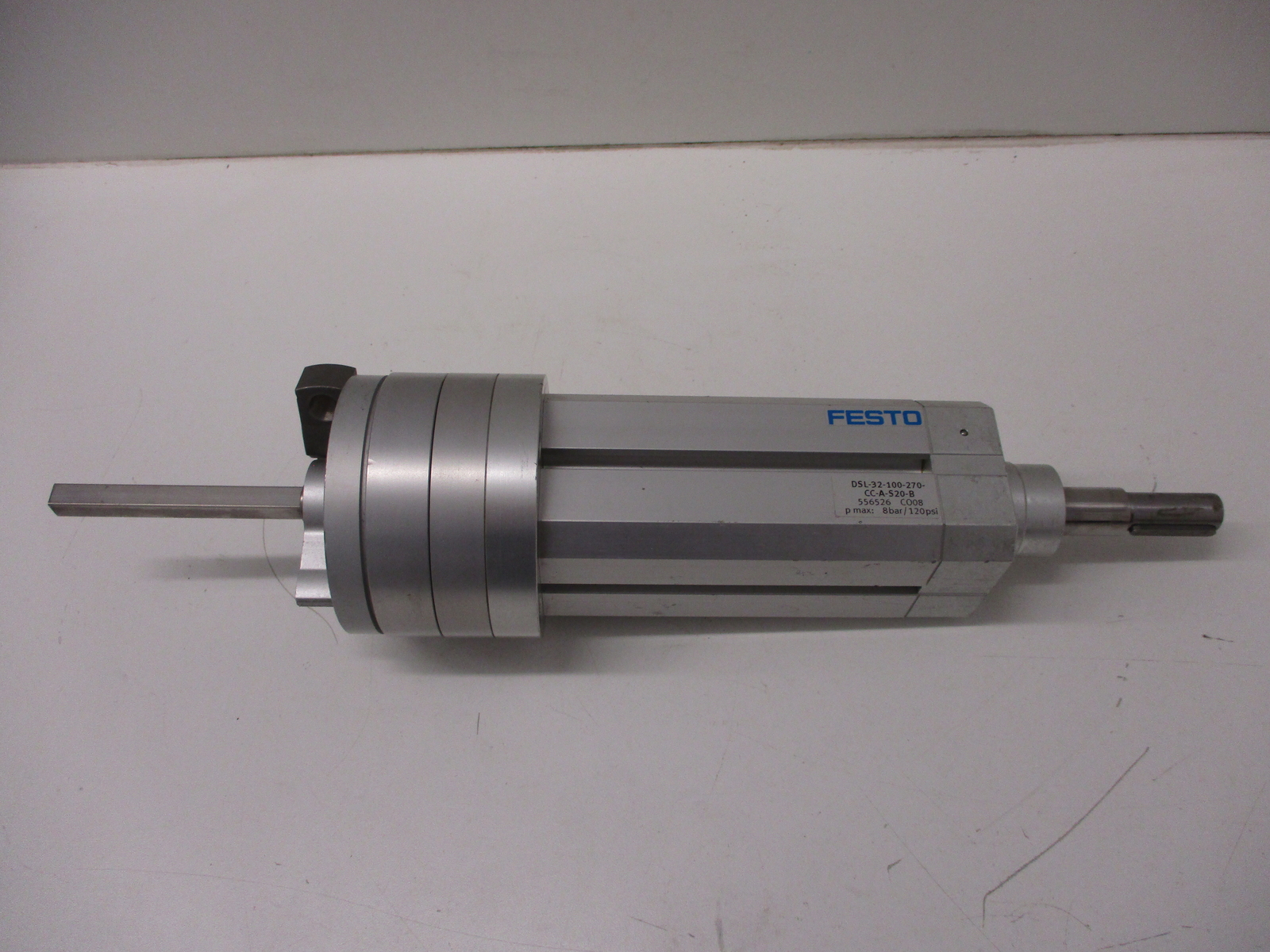 *NEW* FESTO DSL-32-100-270-CC-A-S20-B DOUBLE ACTING SWIVEL/LINEAR UNIT