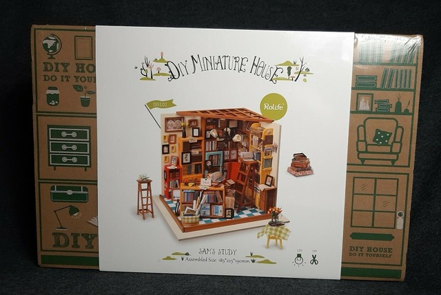 robotime diy house sams study