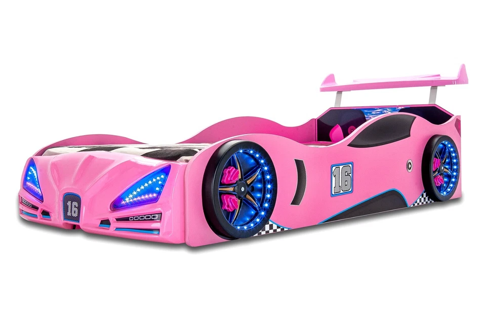 Autobett - Kinderbett VERON XR-4 Pink - Carbed