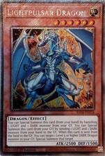 RA04-DE176 LICHTPULSARDRACHE PLATIN SECRET RARE 1.AUFLAGE YuGiOh KARTE