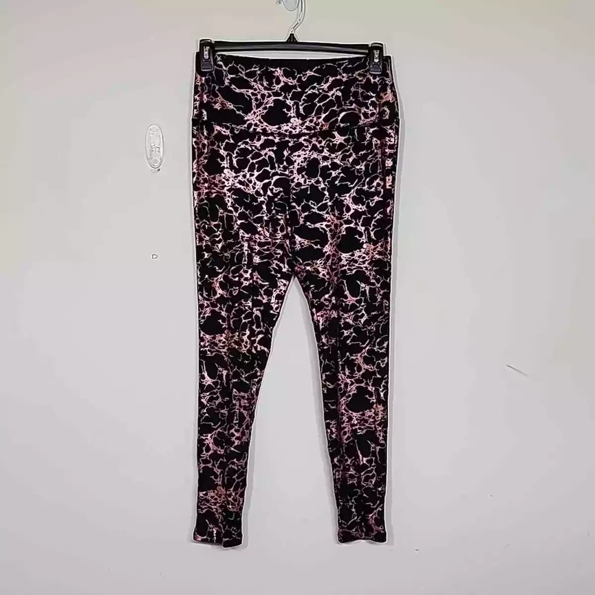 Chicos Zenergy Foil Print 7/8 Leggings Size M