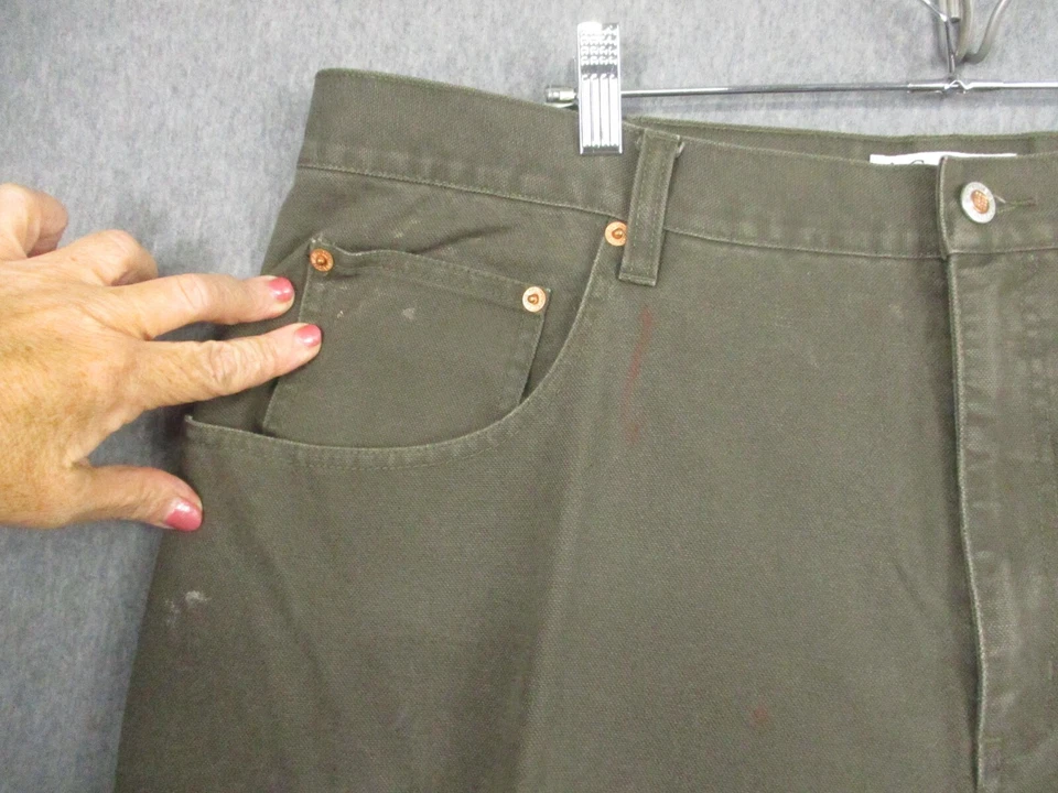 Pantalones Columbia Hunting Brush Guard 40 para hombre marrón peso pesado Foto 3 de 4