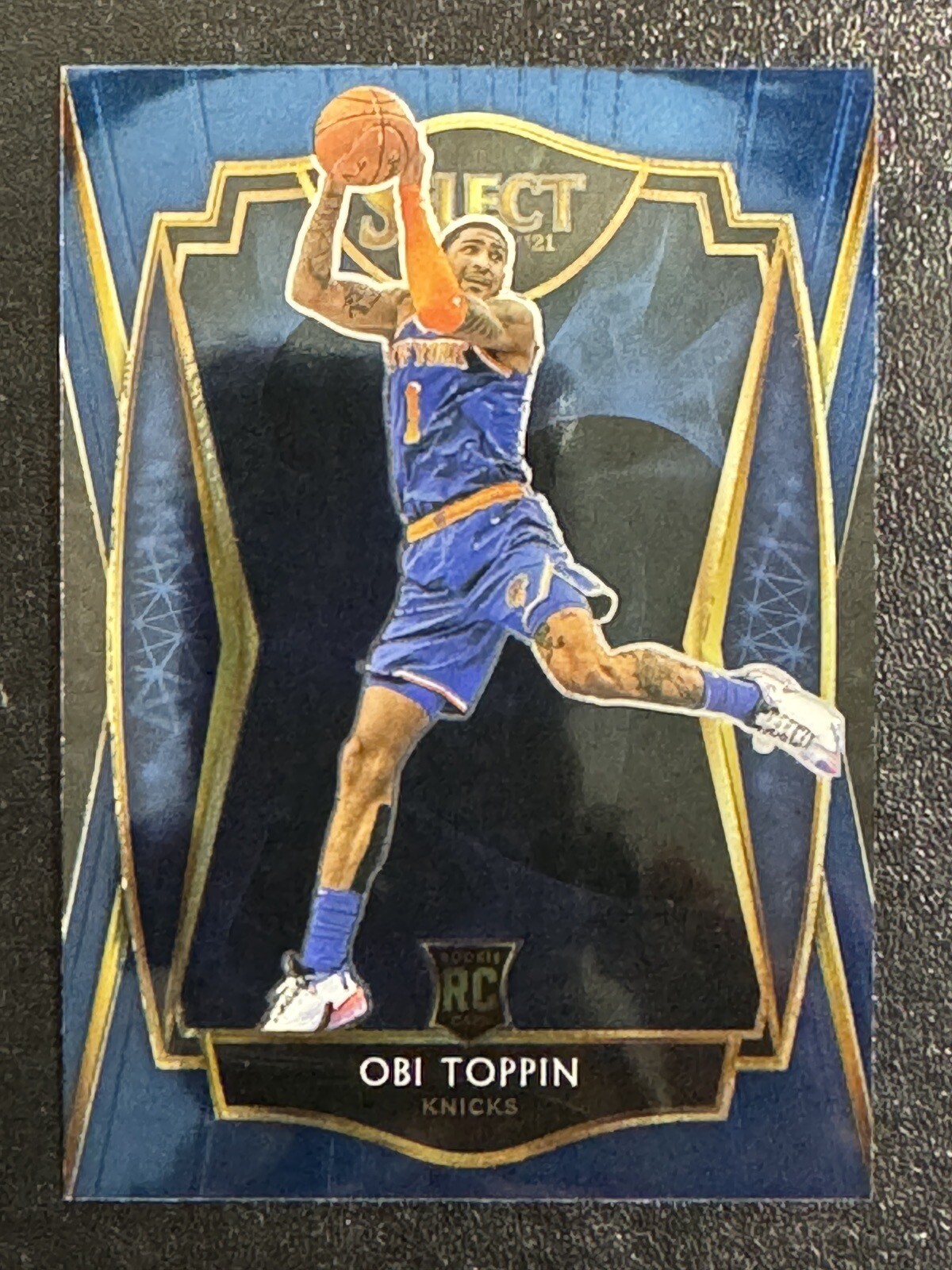 2020-21 Select Obi Toppin Premier Level Rookie Card RC #187