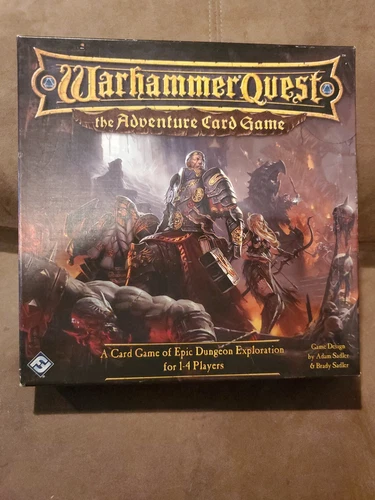 Warhammer Quest, The Adventure Card Game, complete