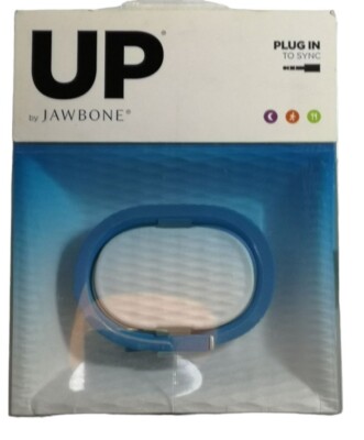 UP by Jawbone in Blue Size Large Model JBR06b -LG-US Move, Sleep & Eat