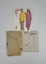 McCall's 2457 Unisex Pajamas Pants Shirts Dress Pattern - Sizes A S M L RARE