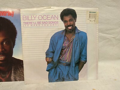 Billy Ocean Loverboy / There'll Be Sad Songs 45 RPM records lot of
