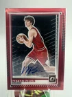 2025-26 Panini Donruss Matas Buzelis Auto /75 Color Match