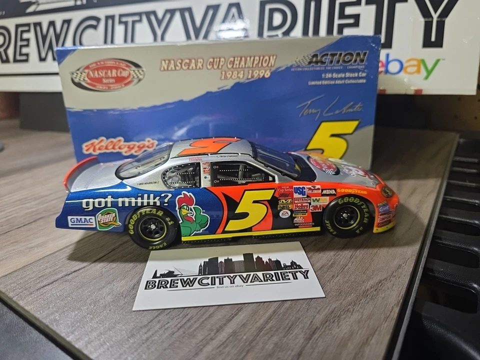 Nascar Dicast Terry Labonte #5 2003 Kellogg’s The Victory Lap 1:24 Foto 4 de 4
