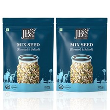 JB&Co Organic Mix Seeds 200g x 2 | Roasted & Salted Superfood Beej Mix 115.67 per gallon