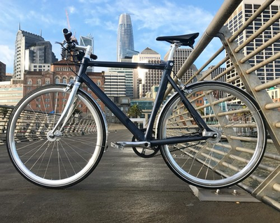 #ad Schindelhauer Ludwig 700C Belt Drive Internal Hub City Bike Blue Flat Bar Blue $1900.00