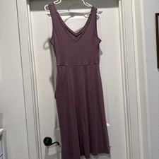 Women’s Target A New Day Purple Sleeveless Dress Size Large With Pockets