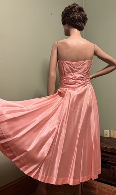 open lace back dress Jillian Maxi Dress - Peach | Strapless Elegance main image 1