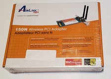 Airlink 101 150N Wireless PCI Adapter AWLH6070 Sealed