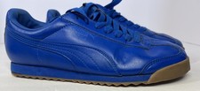 Puma Roma Shoes Mens Size 9 Blue Low Top Sneakers Athletic