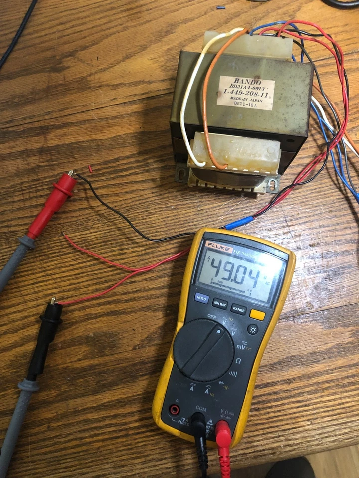 Bando Transformer 98 VAC + 28 VAC with center taps BD21A4-0013 For DIY Project - Image 4 of 4