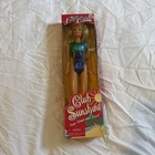 1998 Club Sunshine Barbie Doll NRFB Blonde Blue And Green Baiting Suite Vintage