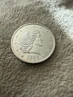 1981 World Wide Mint Lady Liberty American Eagle 1/2 Oz Pure 999 FINE Silver