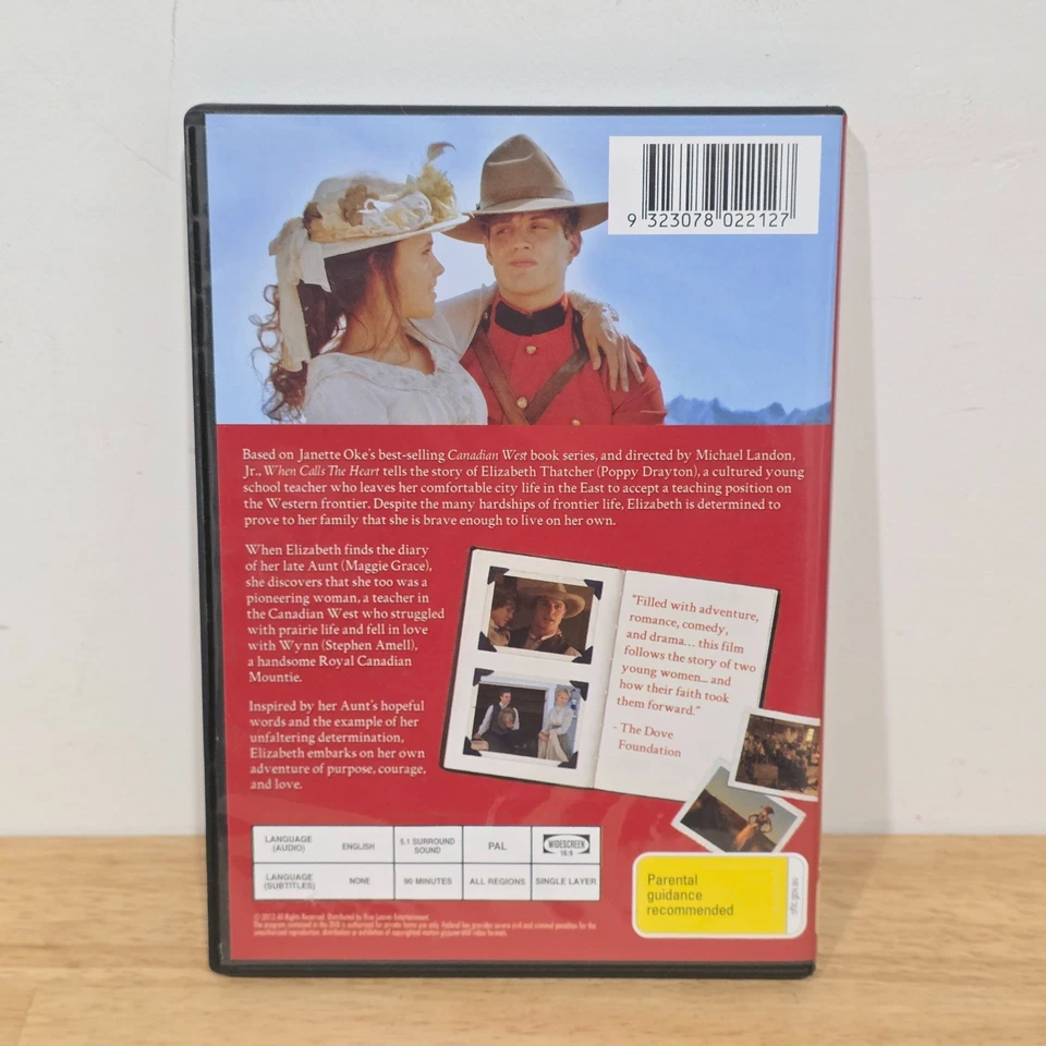 When Calls the Heart DVD All Region PAL Maggie Grace Stephen Amell Poppy Drayton - Image 2 of 3